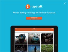 Tablet Screenshot of kartinfos-forum.de